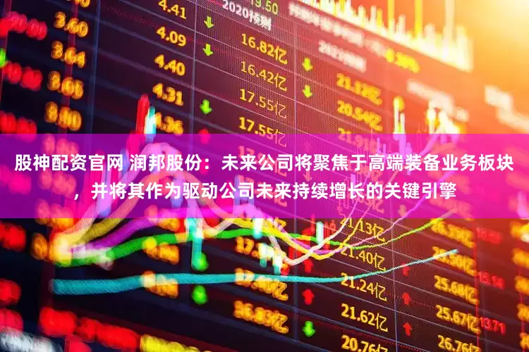 股神配资官网 润邦股份：未来公司将聚焦于高端装备业务板块，并将其作为驱动公司未来持续增长的关键引擎
